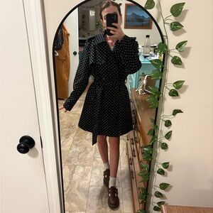 Ralph Lauren Polka Dot Coat Jacket